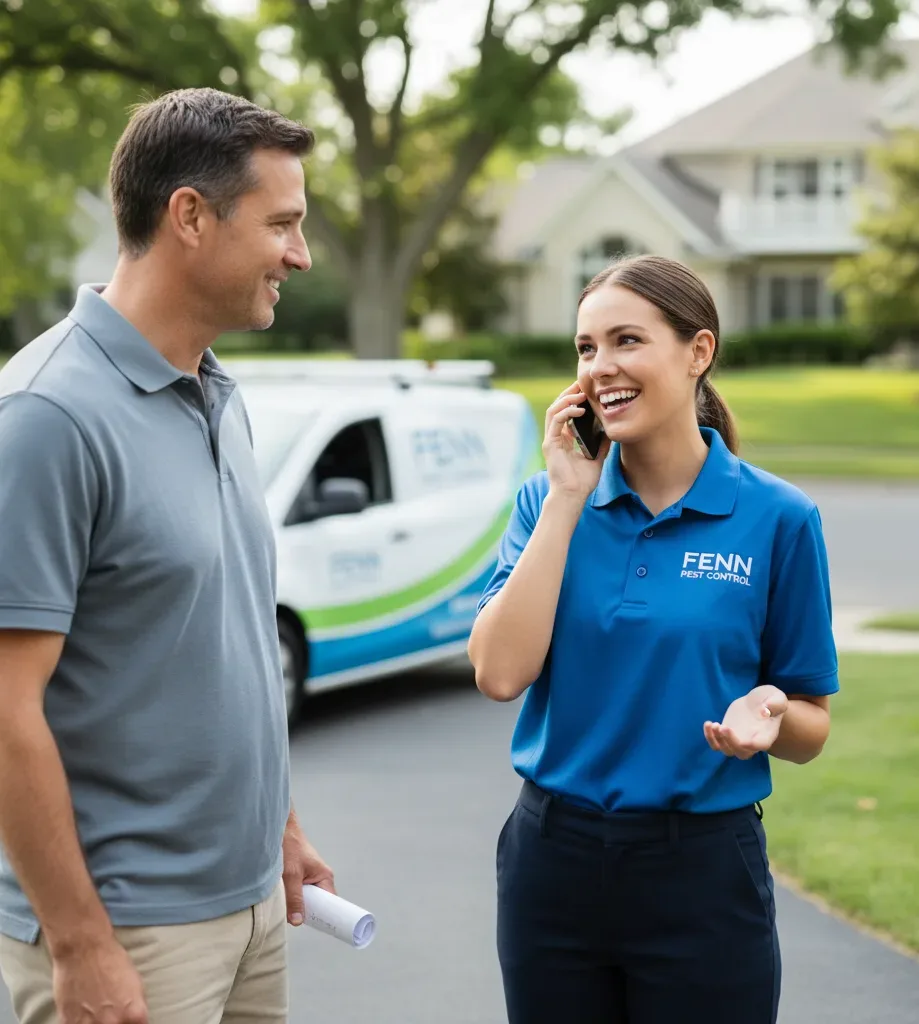 Fenn Pest Control customer support in Davisville